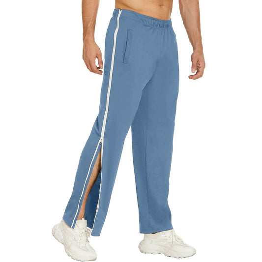 Buy Center Men's Casual Sports Basketball Pants - 2-Button Zipper Design - Buy Center UK