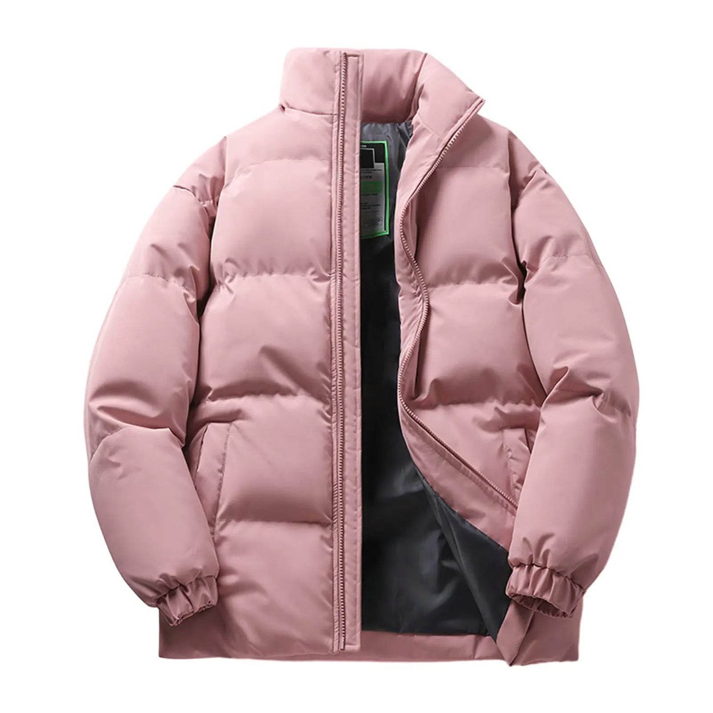 2023 Men's Winter Down Jacket - Stylish Hooded Black Parka Coat - Buy Center UK