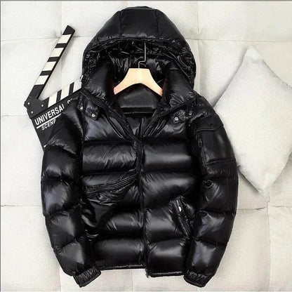 Buy Center Windproof Parka - Thicken Warm Hooded Down Jacket - Buy Center UK