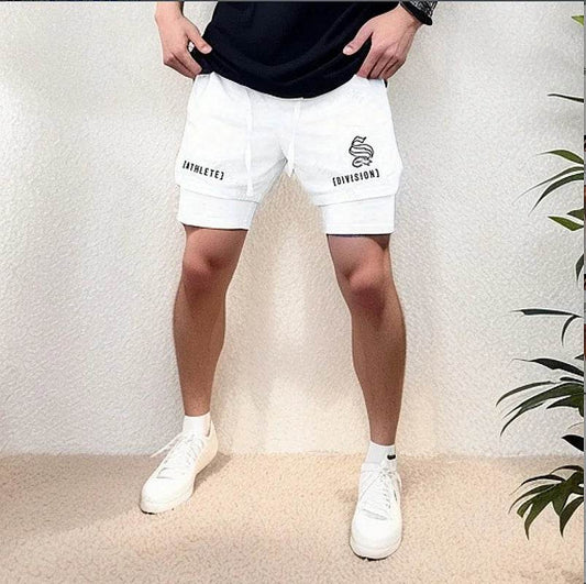 Buy Center 2 in 1 Running Shorts for Men - Breathable, Quick-Dry Design - Buy Center UK