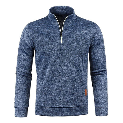 Buy Center Men’s Half-Zip Pullover - Thicker Turtleneck Sweatshirt - Buy Center UK