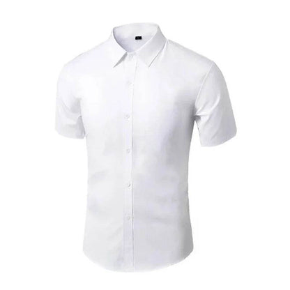 Buy Center Summer Button-Down Shirt for Men - Slim Fit, Casual Style - Buy Center UK