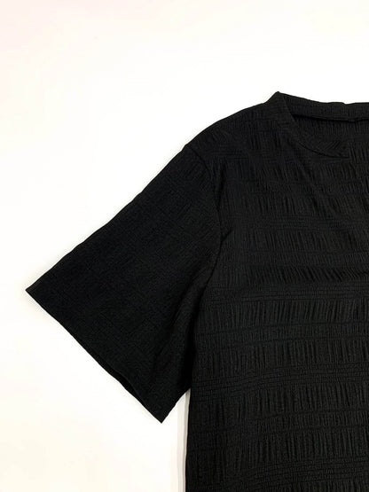 Buy Center Plus Size Women's V-Neck T-Shirt - Button Detail, Casual Fit - Buy Center UK