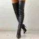 Buy Center Plus Size Thigh High Boots - Sexy Over-the-Knee Heels - Buy Center UK