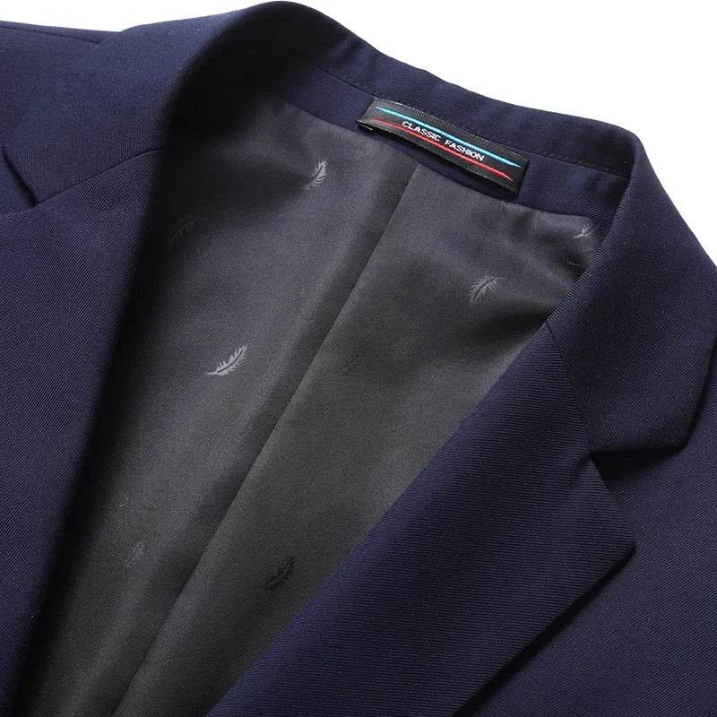 Buy Center Men's Solid Color Blazer - British Style, Wedding & Work - Buy Center UK