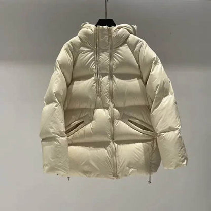 Buy Center Women's Double Zip Down Coat - 90% Goose Down Warmth - Buy Center UK