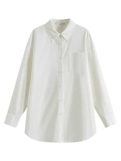 FSLE Women’s Summer Cotton Linen Shirt & Shorts Set - Casual Elegance - Buy Center UK