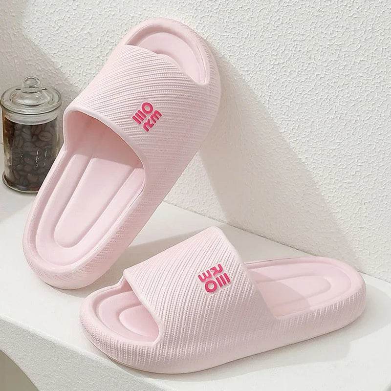 Buy Center Summer Couple Flip Flops - Non-Slip Soft Sandals - Buy Center UK