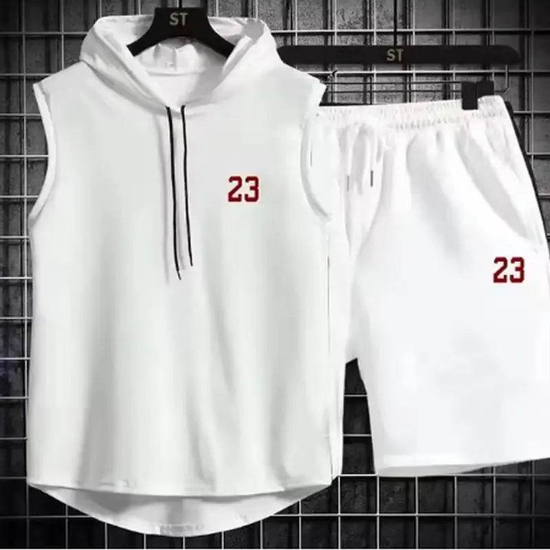 Buy Center Men's Summer Two Piece Set - Casual T-Shirt & Shorts - Buy Center UK