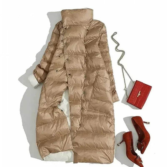 Buy Center Women's Warm High Neck Down Jacket - Cozy & Stylish - Buy Center UK