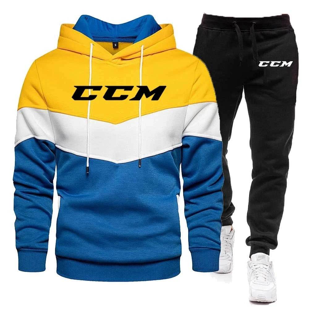 Buy Center Men’s Hooded Sweatshirt Tracksuit Set - Chic Autumn Style - Buy Center UK