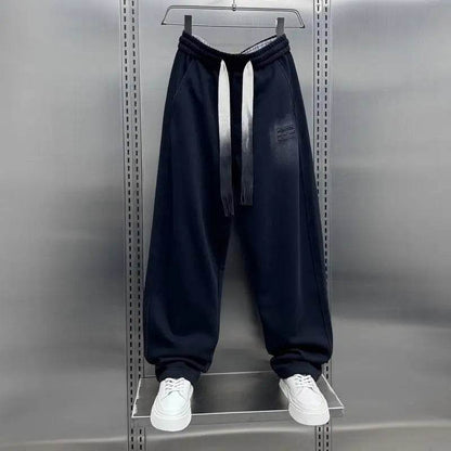 Buy Center Black Casual Straight Pants - Luxury Jogger Sweatpants - Buy Center UK