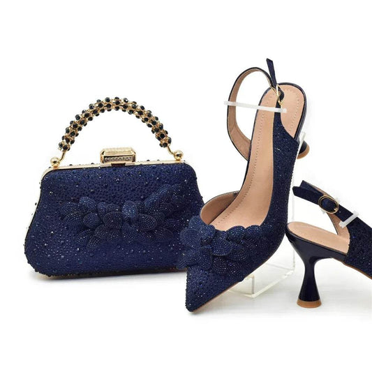 Buy Center Luxury Italian Women’s Shoe and Bag Set - High Heel Pumps - Buy Center UK