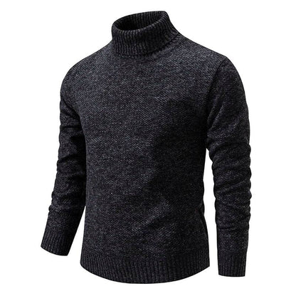 Buy Center Men's Slim Wool Turtleneck - Autumn & Winter Essential - Buy Center UK
