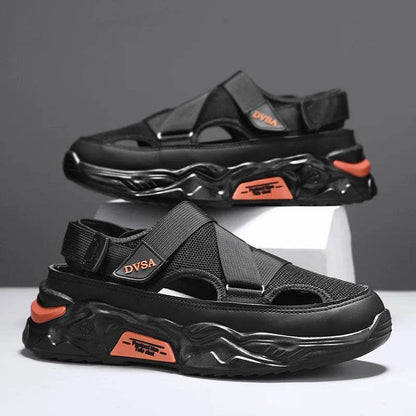 Buy Center Summer Men Sandals - Genuine Leather Casual Footwear - Buy Center UK