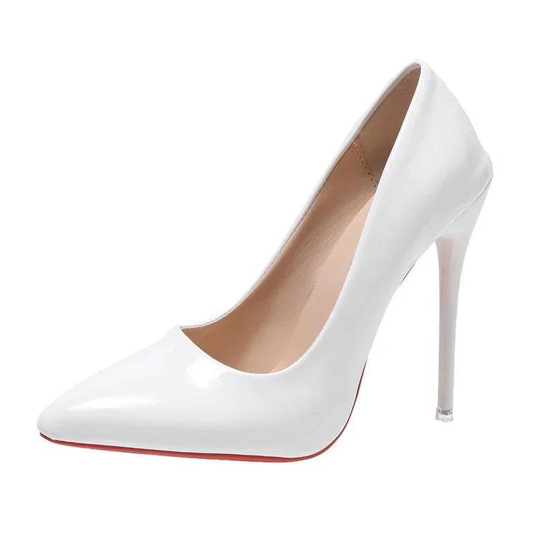 Buy Center Super High Ethnic Pumps - Pointed Toe, Thin Heels, Slip-On - Buy Center UK