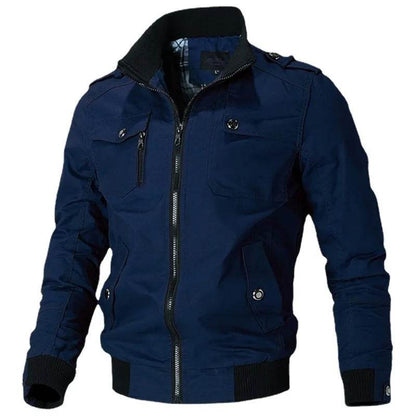 Buy Center Men's Bomber Jacket - Casual Windbreaker Coat 2024 - Buy Center UK