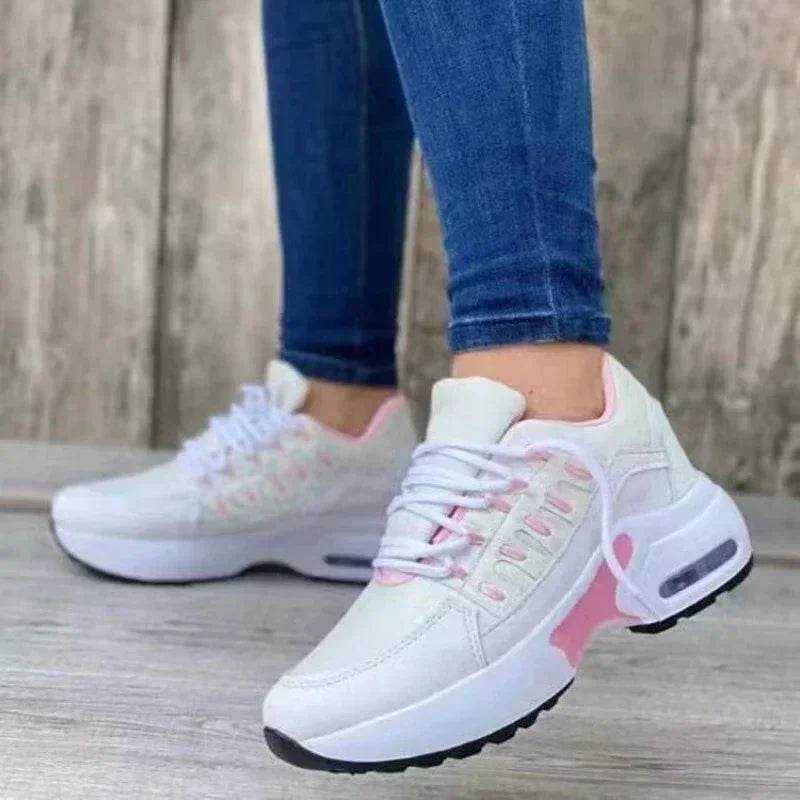 Buy Center Women’s Platform Sneakers - Stylish Anti-Slip Comfort Shoes - Buy Center UK