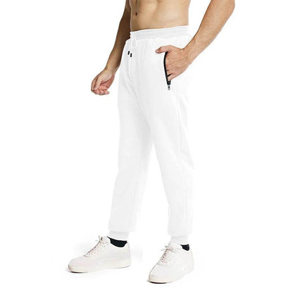 Buy Center Men’s Sweatpants - Side Zipper Pockets, Elastic Waist Joggers - Buy Center UK