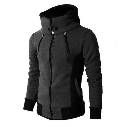 Buy Center 2024 Men’s Long Sleeve Zipper Hoodie - Slim Fit Style - Buy Center UK