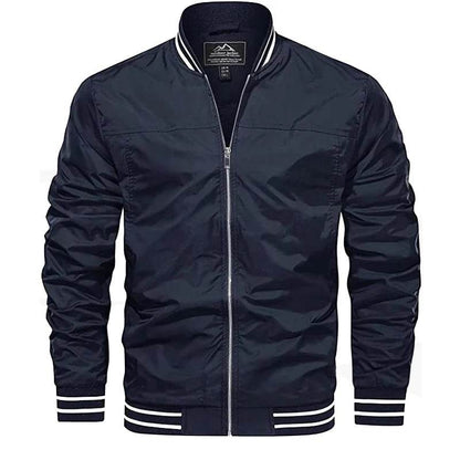 Buy Center Men's Bomber Jacket - Casual Spring Autumn Windbreaker - Buy Center UK