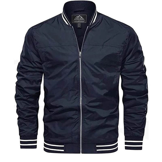 Buy Center Men's Bomber Jacket - Casual Spring Autumn Windbreaker - Buy Center UK