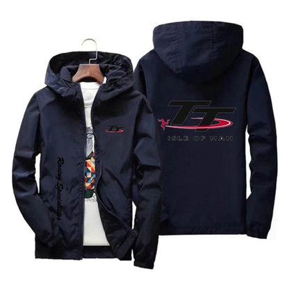 Buy Center Windproof Outdoor Jacket for Men - Quick-Drying, Zip Hoodie - Buy Center UK