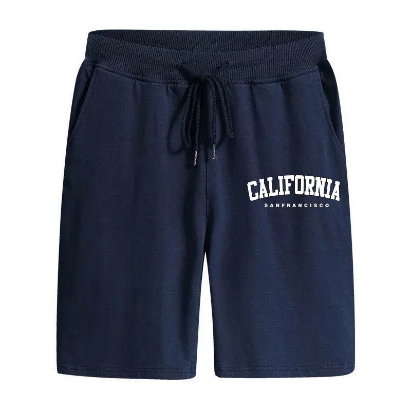 Buy Center Men’s Walking Shorts - Stylish California Print Knee-Length - Buy Center UK