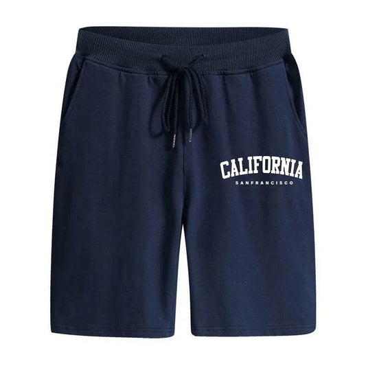 Buy Center Men’s Walking Shorts - Stylish California Print Knee-Length - Buy Center UK
