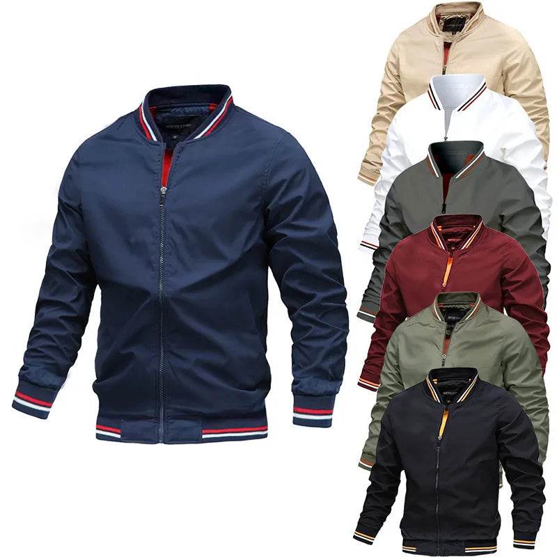 Buy Center Men's Windproof Waterproof Jacket - Casual Spring Fashion - Buy Center UK