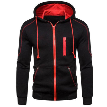 Buy Center Fashion Print Tracksuit for Men - Stylish Zipper Hoodie Set - Buy Center UK