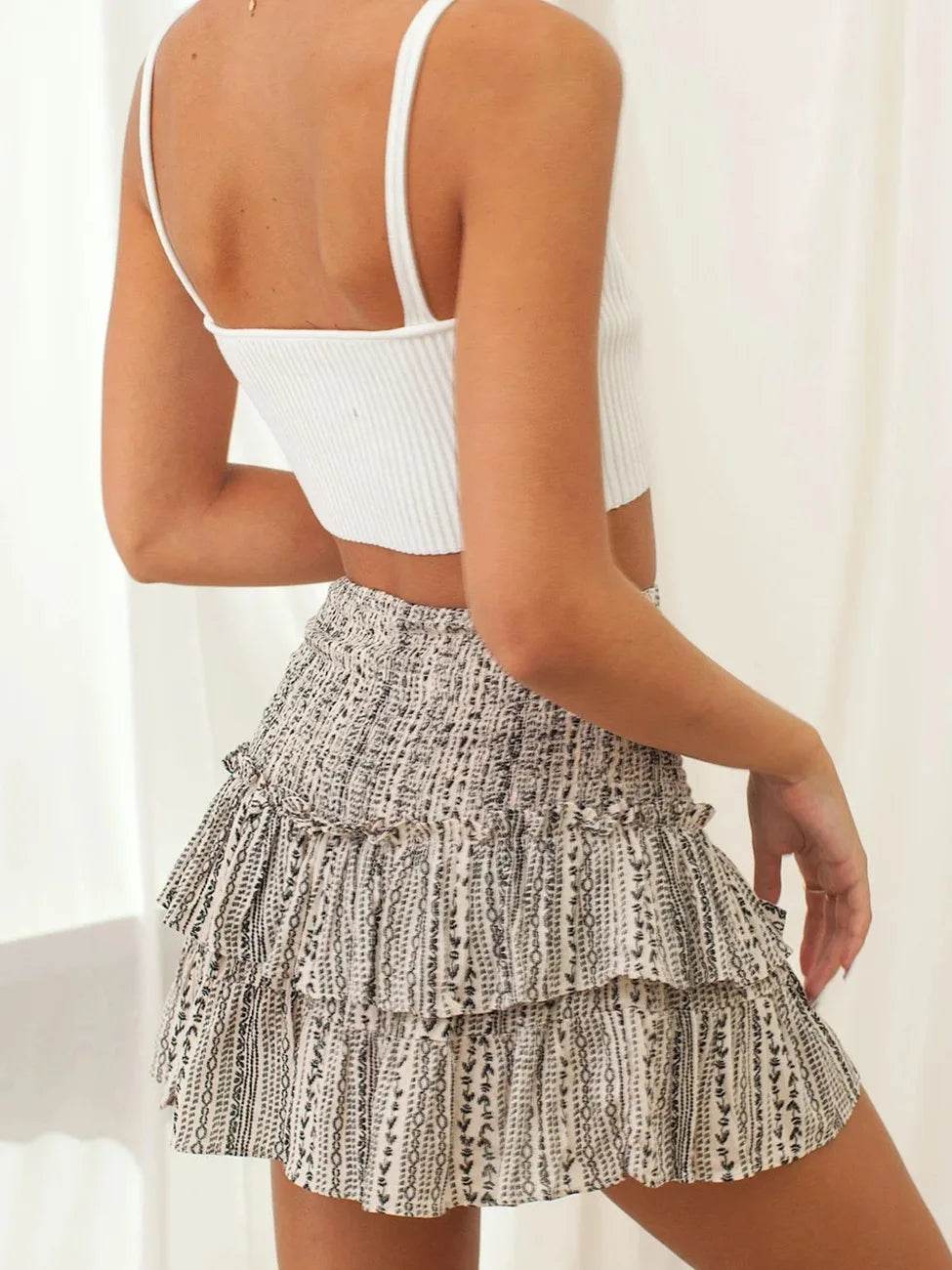 Buy Center Preppy High Waist Skirt - Chic Pleated Design for Girls - Buy Center UK