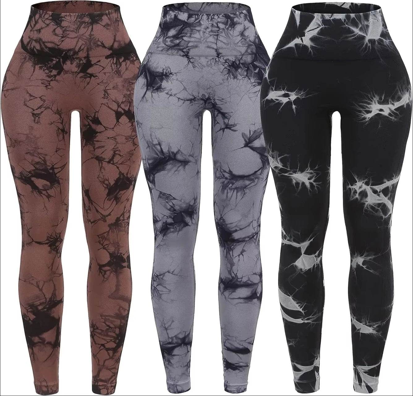 Buy Center High Waist Seamless Yoga Pants - Push Up Fitness Leggings - Buy Center UK