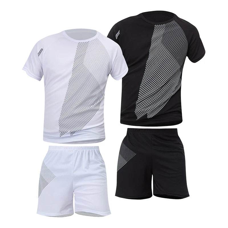 Buy Center Plus Size Men's Quick-Drying Shorts Suit - T-Shirt & Shorts - Buy Center UK
