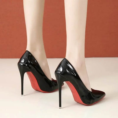 Buy Center Super High Ethnic Pumps - Pointed Toe, Thin Heels, Slip-On - Buy Center UK