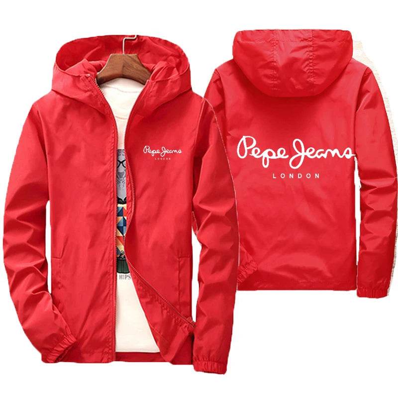 2025 Men's Waterproof Hiking Jacket - Stylish Hooded Windbreaker - Buy Center UK