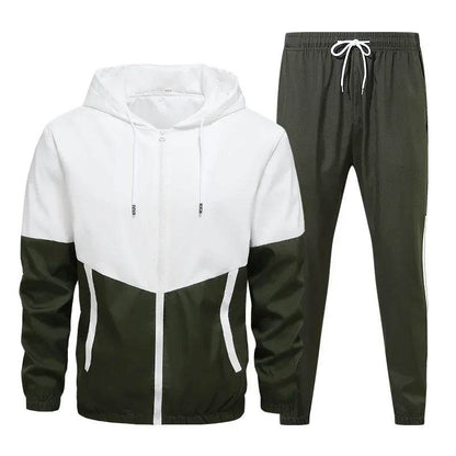 Buy Center 2025 Men's Hooded Tracksuit - Waterproof Casual Set - Buy Center UK
