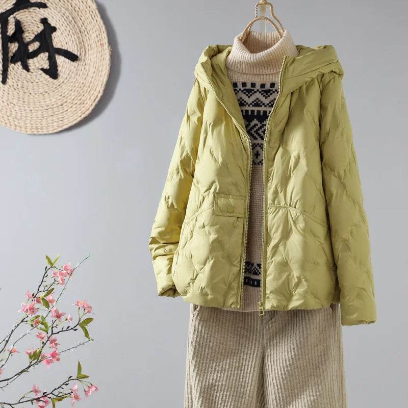 Buy Center Women's Ultra Light Puffer Jacket - 90% Duck Down, Warmth - Buy Center UK