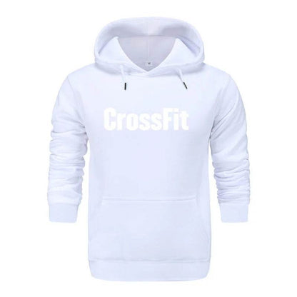 Buy Center Men's CrossFit Sweatshirt - Stylish Black Print Hoodie - Buy Center UK
