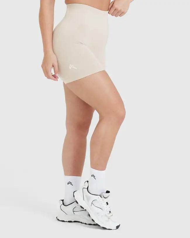 Oneractive High Waist Push Shorts - Breathable Stretch Fashion for Women - Buy Center UK
