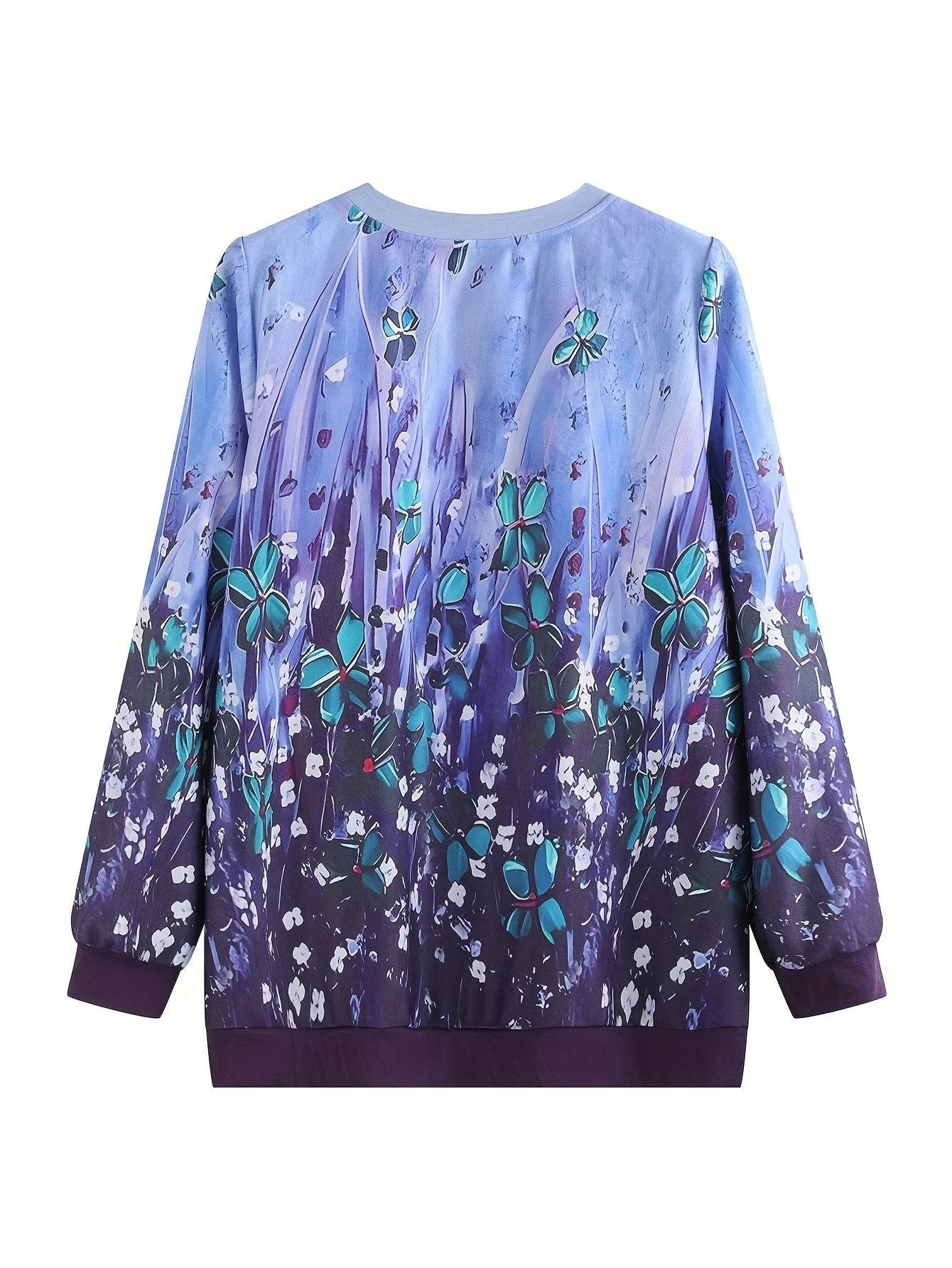 Buy Center Women's Plus Size Crew Neck Sweater - Soft & Breathable - Buy Center UK