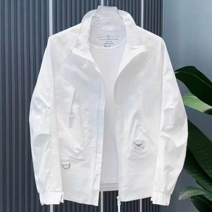 Buy Center Men's Casual Sports Jacket - Breathable, Stand Collar Style - Buy Center UK