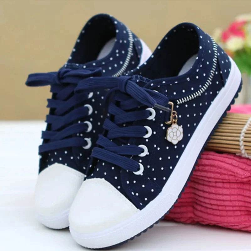 Buy Center Summer Girls Casual Shoes - Breathable Canvas Sneakers - Buy Center UK