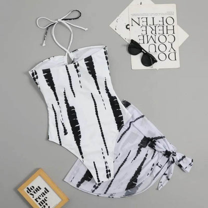 Buy Center Women’s Tie Dye Bikini Set - High-Waisted Swimwear - Buy Center UK