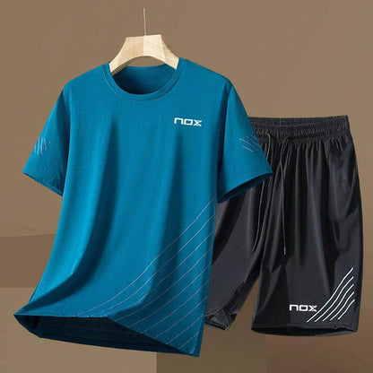 Buy Center Men's Tennis Sportswear - Summer T-shirt & Shorts Set - Buy Center UK