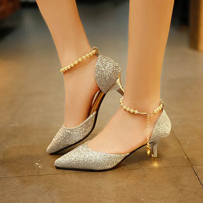 Trend Elegant Pointed Toe High Heels Mules for Women - Sexy Pumps - Buy Center UK