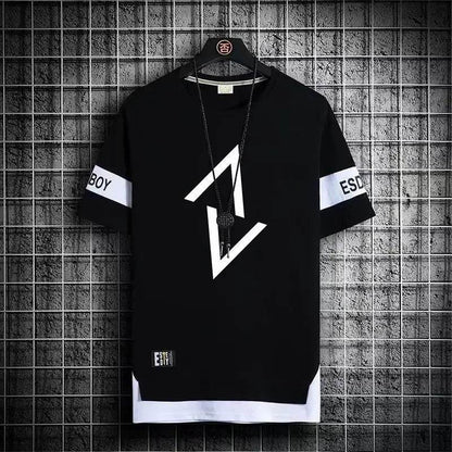 Buy Center Men's Sports T-Shirt & Shorts Set - Casual Summer Wear - Buy Center UK
