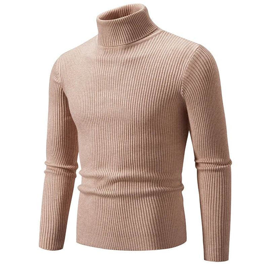 Buy Center Men's High Neck Sweater - Warm, Stylish Turtleneck Pullover - Buy Center UK