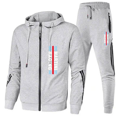 Buy Center Men's Martini Racing Suit Set - Casual Spring & Autumn Wear - Buy Center UK