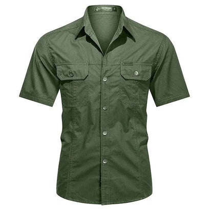 Buy Center Men's Oversized Cargo Shirts - 4XL & 5XL Casual Blouse - Buy Center UK